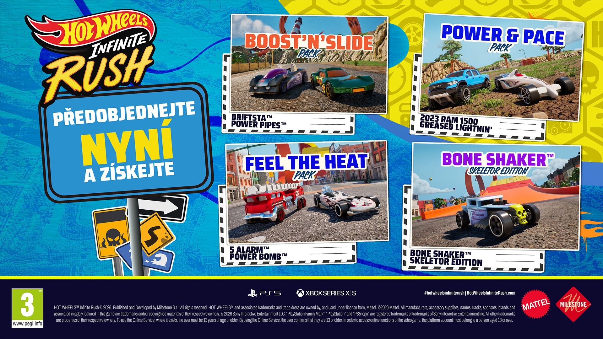 Hot Wheels Infinite Rush Day One Edition