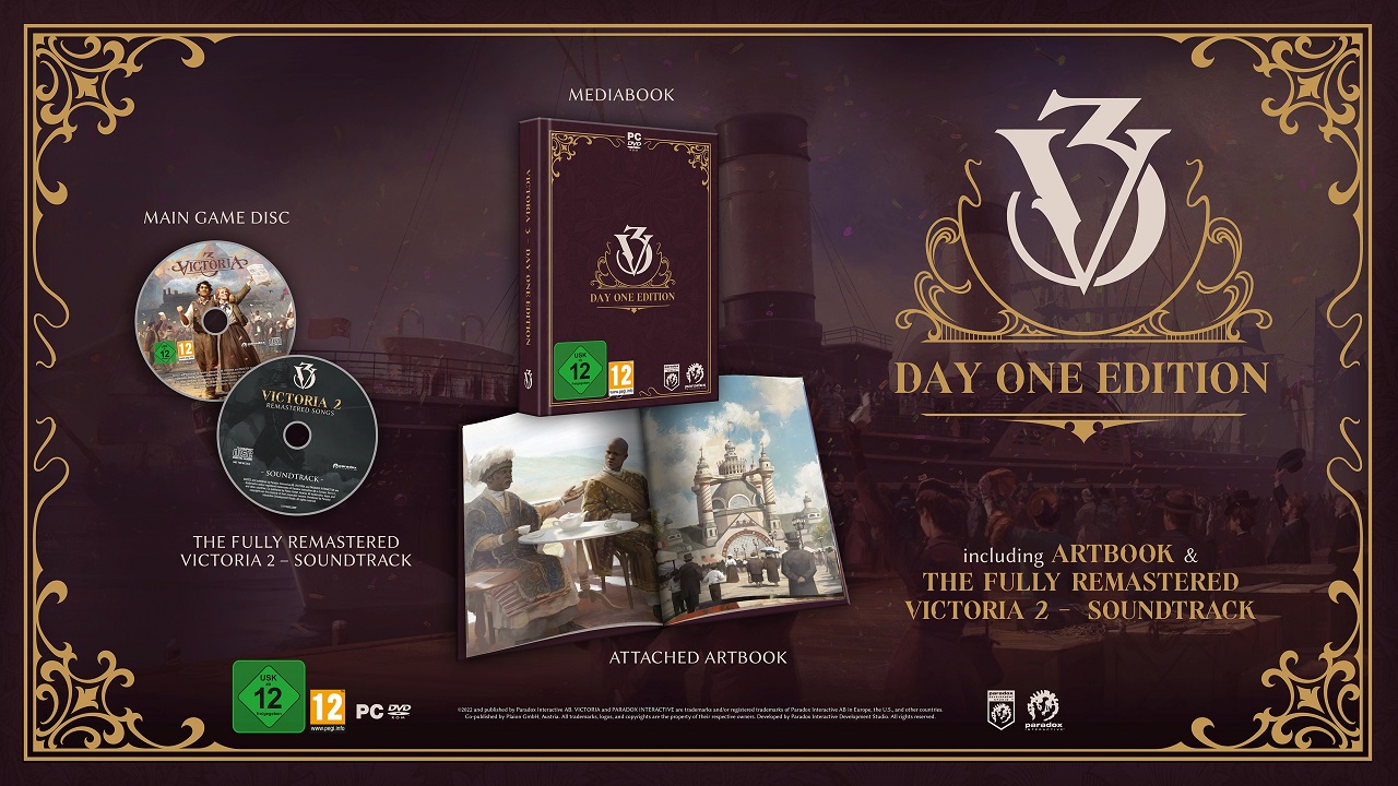 Victoria 3 Day One Edition PC
