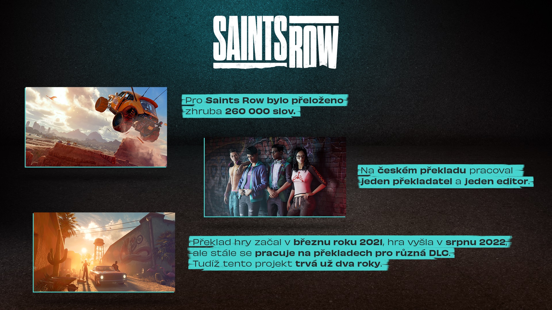 Detaily z české lokalizace hry Saints Row