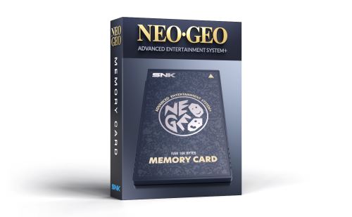 NEO GEO AES+ Memory Card Black